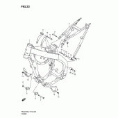 Схема узла: Рама для Suzuki RM-Z250