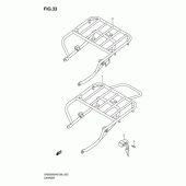 Схема узла: Багажник для Suzuki DR200 DR200SE