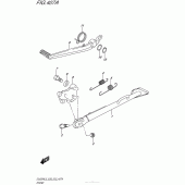 Схема вузла: Підставка для Suzuki DL650 V-Strom