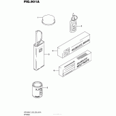Схема узла: Опция для Suzuki VZR1800 Boulevard M109R B.O.S.S