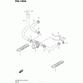Схема вузла: Система індукції повітря для Suzuki GSX-R600