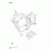 Схема вузла: Рама для Suzuki VZR1800 Boulevard M109R