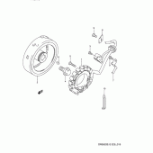 Схема вузла: Статор & Ротор (Model n/p) для Suzuki DR650 DR650SE