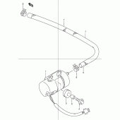 Схема узла: Топливный насос для Suzuki GSX1200