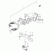 Схема вузла: Задній ліхтар (Стоп-сигнал) для Suzuki DR125