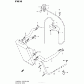 Схема узла: Патрубок системы охлаждения (Vl800Bl4 E33) для Suzuki VL800 Boulevard C50 B.O.S.S.