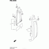 Схема вузла: Side Rear Cover (Vzr1800Bzl7 E28) для Suzuki VZR1800 Boulevard M109R BOSS