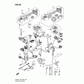 Схема узла: Электропроводка (An400l1 e3) для Suzuki AN400 Burgman (EU analogue of SkyWave)