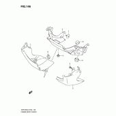 Схема вузла: Бічні панелі для Suzuki VZR1800 Intruder M1800R/ Boulevard M109R