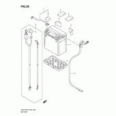 Схема вузла: Акумулятор для Suzuki VZR1800 Intruder M1800R/Boulevard M109R