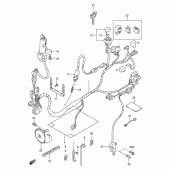 Схема вузла: Електропроводка для Suzuki DF200