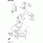 Схема вузла: Електроустаткування (Sv650Al7 E28) для Suzuki SV650