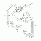 Схема узла: Система индукции воздуха (Model k3) для Suzuki GSX600 Katana