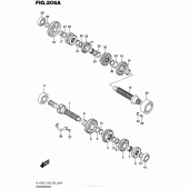 Схема вузла: Трансмісія для Suzuki VL1500 Boulevard C90 BOSS