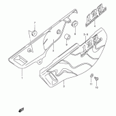 Схема вузла: Бічні панелі (Model x) для Suzuki DF125