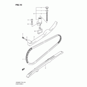 Схема узла: Цепь ГРМ & Натяжитель для Suzuki UH200 Burgman