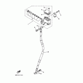 Схема вузла: Головний циліндр Yamaha TT250R TT-R