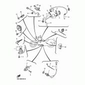 Схема вузла: Електроустаткування 1 Yamaha XVS950 XV950 R-Spec