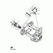 Схема узла: Масляный фильтр Yamaha YZ250 YZ250F