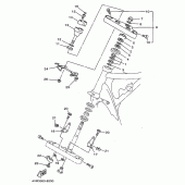 Схема узла: Рулевой механизм Yamaha XVS650 Drag Star