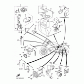 Схема узла: Электрооборудование 2 Yamaha XJ6 Diversion (S-TYPE)