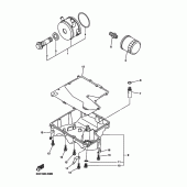 Схема узла: Масляный фильтр Yamaha YZF-R6/ YZF600 R6 RaceBase