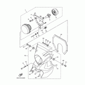 Схема вузла: Фара Yamaha XT250 Serow