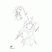 Схема вузла: Бічна кришка Yamaha YZF-R1 R1