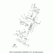 Схема узла: Рулевой механизм Yamaha XV1700 Road Star S