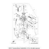 Схема вузла: Карбюратор Yamaha XT250 XT250