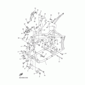 Схема вузла: Рама Yamaha XVS650 Drag Star Classic