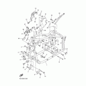 Схема узла: Рама Yamaha XVS650 Drag Star Classic