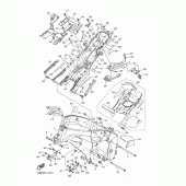 Схема вузла: Рама Yamaha YZF-R1 R1