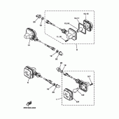 Схема вузла: Поворотники Yamaha TW125