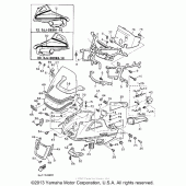 Схема узла: Fairing Yamaha XVZ1300 Venture Royale