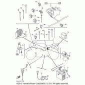 Схема вузла: Електроустаткування (2) Yamaha YZF600R Thundercat
