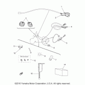 Схема вузла: Audio Equipment Yamaha XVS1300 V-Star Deluxe