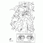 Схема вузла: Паливний бак Yamaha XTZ660 Tenere