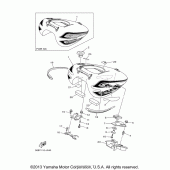 Схема узла: Топливный бак Yamaha XV1900 Raider