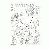 Схема вузла: Електроустаткування 1 Yamaha XP500 T-MAX