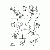 Схема узла: Электрооборудование 2 Yamaha YP250 Grand Majesty