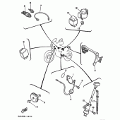 Схема узла: Электрооборудование 2 Yamaha XTZ750 Super Tenere