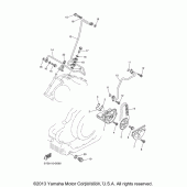 Схема вузла: Масляний насос Yamaha XVS1100 V-Star Classic