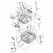 Схема вузла: Головка циліндра Yamaha XTZ660 Tenere
