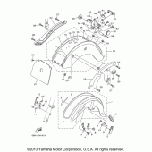 Схема узла: Крыло Yamaha XVS650 V-Star Classic