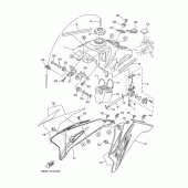 Схема узла: Топливный бак Yamaha TTR110 TT-R110