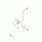 Схема узла: Bobine d excitation regulateur Yamaha XJR1300