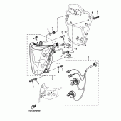 Схема узла: Фара Yamaha XT660 XT660Z Tenere