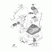 Схема узла: Топливный бак Yamaha XP530 T-MAX