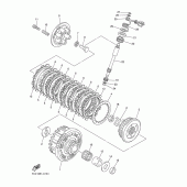 Схема вузла: Зчеплення Yamaha FZ6 FZ6 FAZER (ABS)